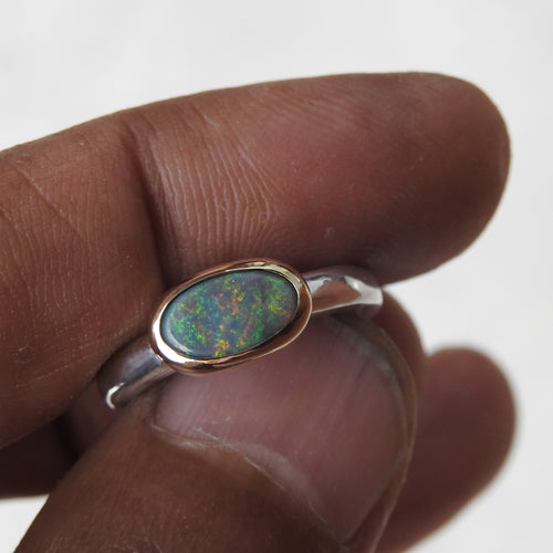 AUSTRALIAN OPAL RING