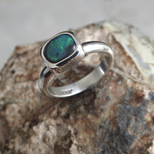 Load image into Gallery viewer, LIGHTNING RIDGE BLACK OPAL