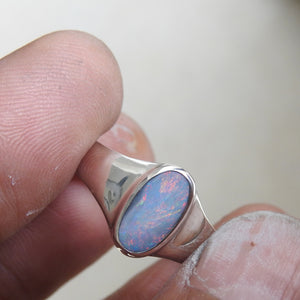 AUSTRALIAN OPAL RING