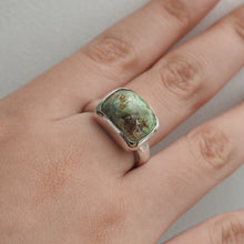 Load image into Gallery viewer, Australian Natural Variscite Sterling Silver Ring