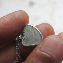 Load image into Gallery viewer, Solid Lightning Ridge Natural Opal Pendant Necklace
