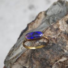 Load image into Gallery viewer, LIGHTNING RIDGE BLACK OPAL