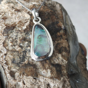 Lightning Ridge Solid Opal Pendant Necklace