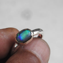 Load image into Gallery viewer, LIGHTNING RIDGE BLACK OPAL