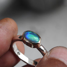 Load image into Gallery viewer, LIGHTNING RIDGE BLACK OPAL