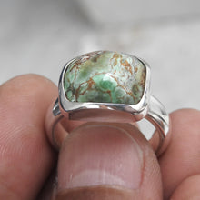 Load image into Gallery viewer, Australian Natural Variscite Sterling Silver Ring