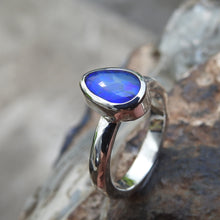 Load image into Gallery viewer, LIGHTNING RIDGE BLACK OPAL