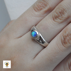 Australian Opal ring