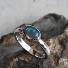 Load image into Gallery viewer, LIGHTNING RIDGE BLACK OPAL