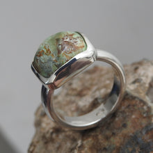 Load image into Gallery viewer, Australian Natural Variscite Sterling Silver Ring