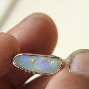 LIGHTNING RIDGE OPAL RING