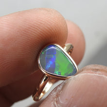 Load image into Gallery viewer, LIGHTNING RIDGE OPAL RING