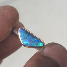 Load image into Gallery viewer, BLACK OPAL RING