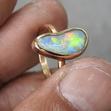 Load image into Gallery viewer, LIGHTNING RIDGE OPAL RING