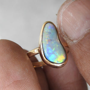 LIGHTNING RIDGE OPAL RING