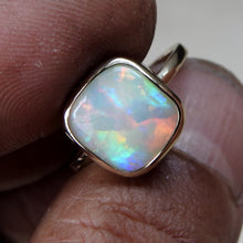 Load image into Gallery viewer, WHITE OPAL RING
