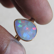 Load image into Gallery viewer, LIGHTNING RIDGE OPAL RING