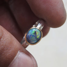 Load image into Gallery viewer, BLACK OPAL RING