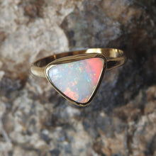 Load image into Gallery viewer, WHITE OPAL RING