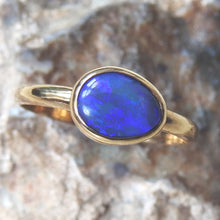 Load image into Gallery viewer, BLACK OPAL RING