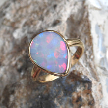 Load image into Gallery viewer, LIGHTNING RIDGE OPAL RING