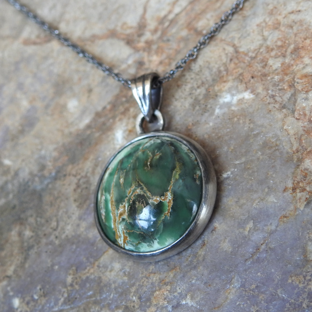 Australian Variscite Pendant