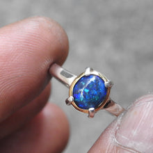 Load image into Gallery viewer, BLACK OPAL RING