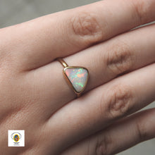 Load image into Gallery viewer, WHITE OPAL RING