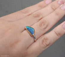 Load image into Gallery viewer, BLACK OPAL RING