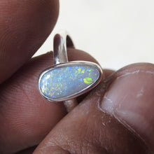 Load image into Gallery viewer, LIGHTNING RIDGE OPAL RING