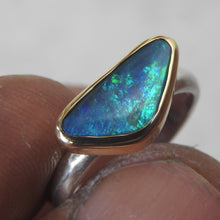 Load image into Gallery viewer, BLACK OPAL RING
