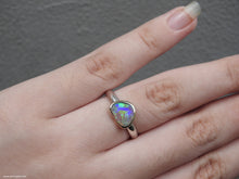 Load image into Gallery viewer, LIGHTNING RIDGE OPAL RING