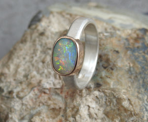 Australian Opal Ring