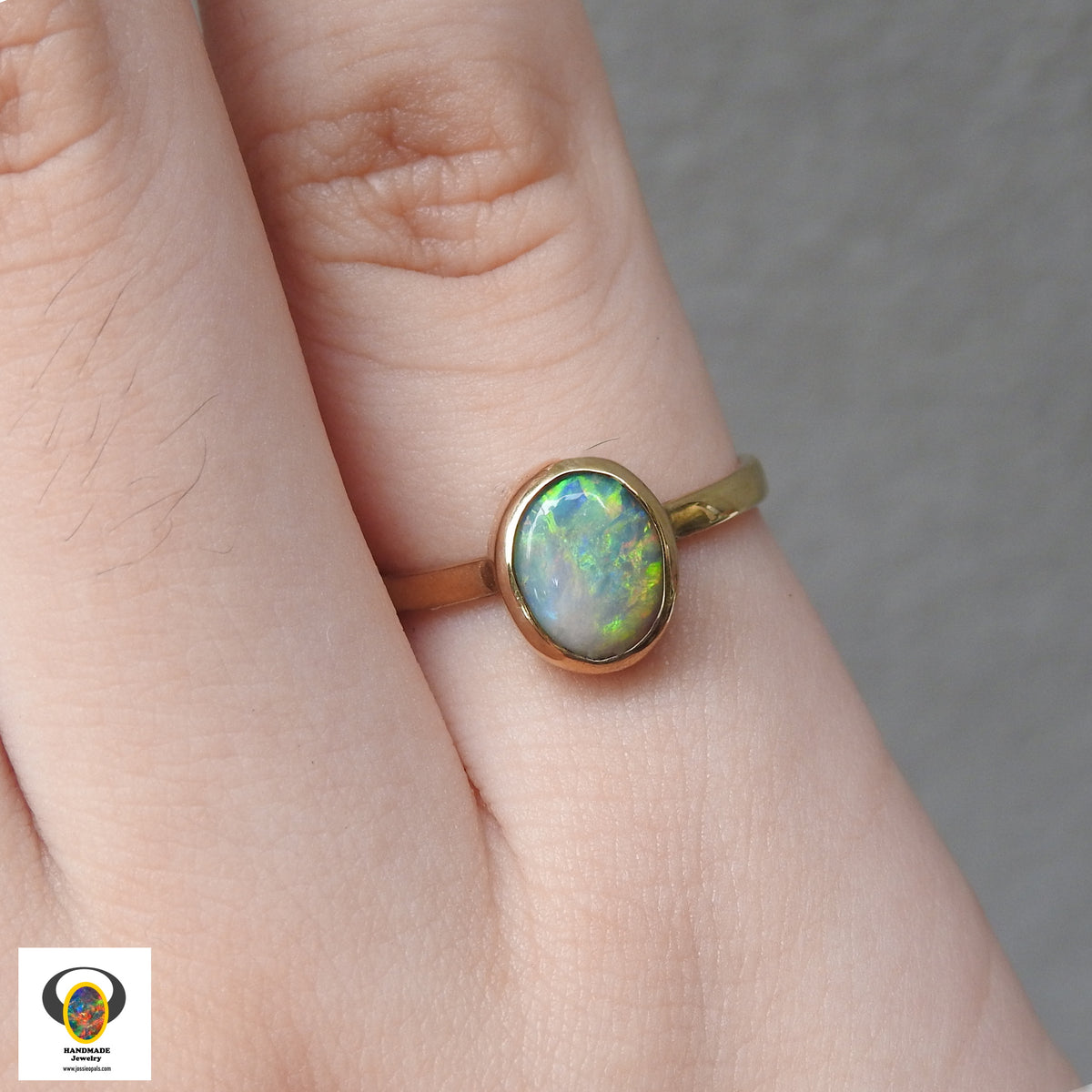 LIGHTNING RIDGE OPAL RING – www.jossieopals.com