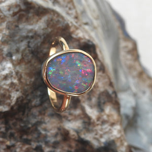 AUSTRALIAN OPAL RING