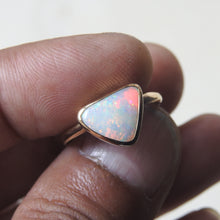 Load image into Gallery viewer, WHITE OPAL RING