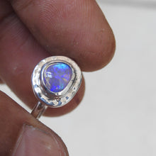 Load image into Gallery viewer, LIGHTNING RIDGE OPAL RING