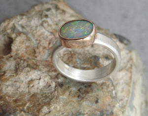 Australian Opal Ring