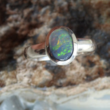 Load image into Gallery viewer, LIGHTNING RIDGE OPAL RING
