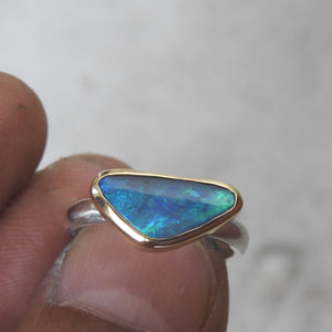 BLACK OPAL RING