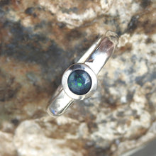 Load image into Gallery viewer, AUSTRALIAN BLACK OPAL RING