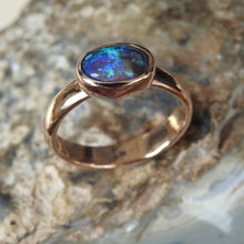 Load image into Gallery viewer, Black Opal Ring