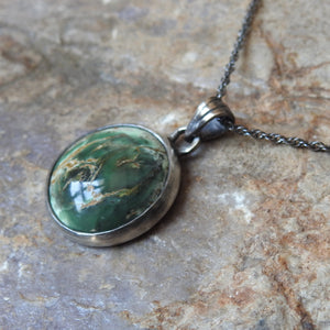 australian variscite pendant