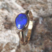 Load image into Gallery viewer, BLACK OPAL RING