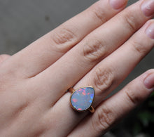 Load image into Gallery viewer, LIGHTNING RIDGE OPAL RING
