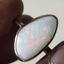 Load image into Gallery viewer, WHITE OPAL RING