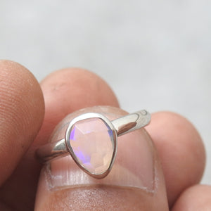AUSTRALIAN CRYSTAL OPAL RING