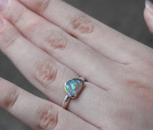 Load image into Gallery viewer, LIGHTNING RIDGE OPAL RING