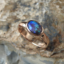 Load image into Gallery viewer, Black Opal Ring