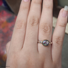 Load image into Gallery viewer, BLACK OPAL RING